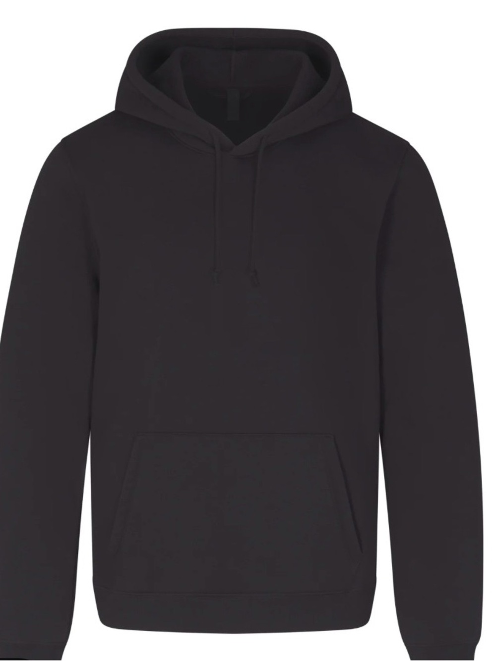 Skims new with tags size M Black Pullover Hoodie. Terry fleece. Unisex